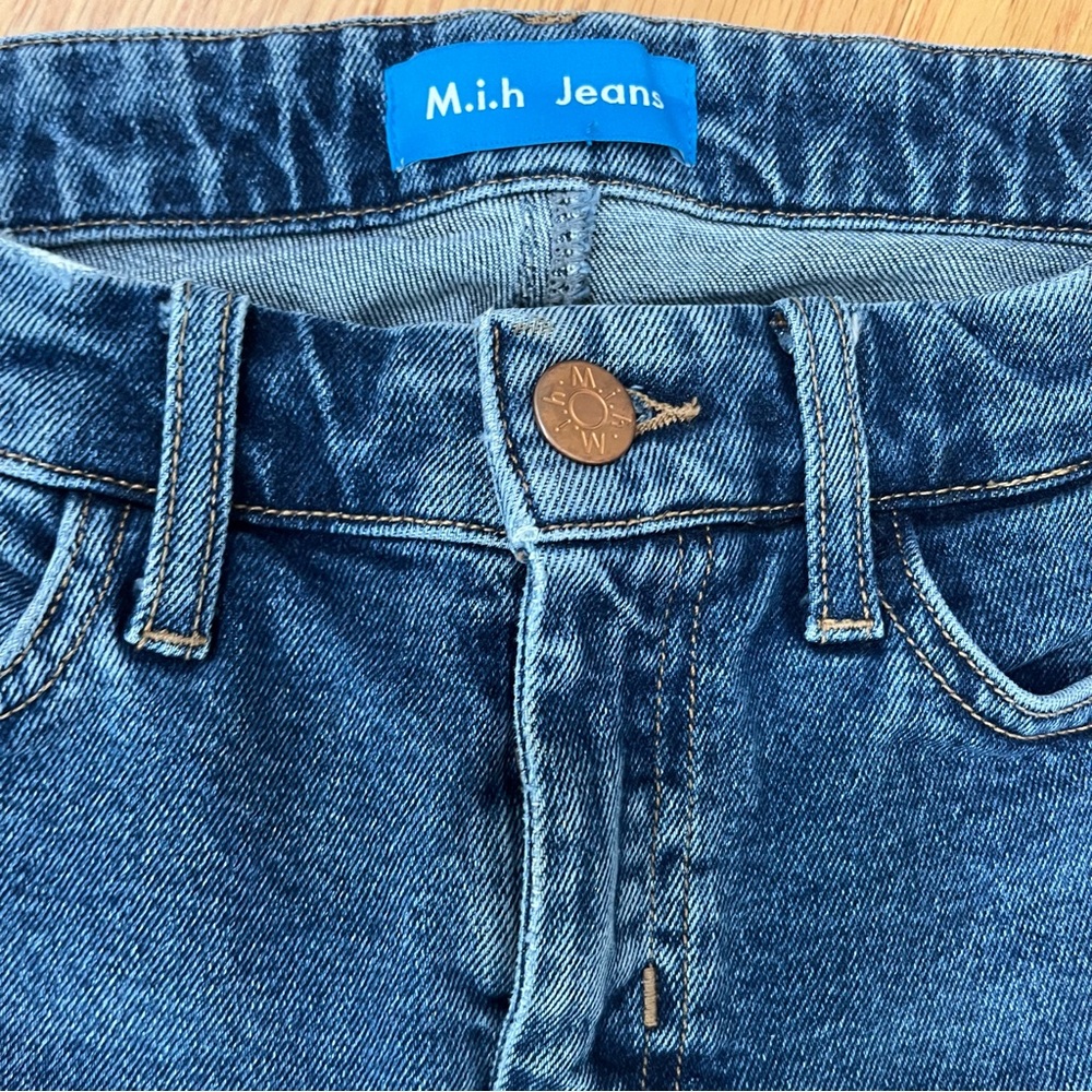 MIH Lou High Rise Crop Bell Jeans - Picture 5 of 12